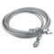 Fleet Engineers Cable Set, Roll-Up Door, Std, 115.00 In. Cable, 5/16 Cable Eye, 7 X 7 Galvanized 025-01088 - alternate 1